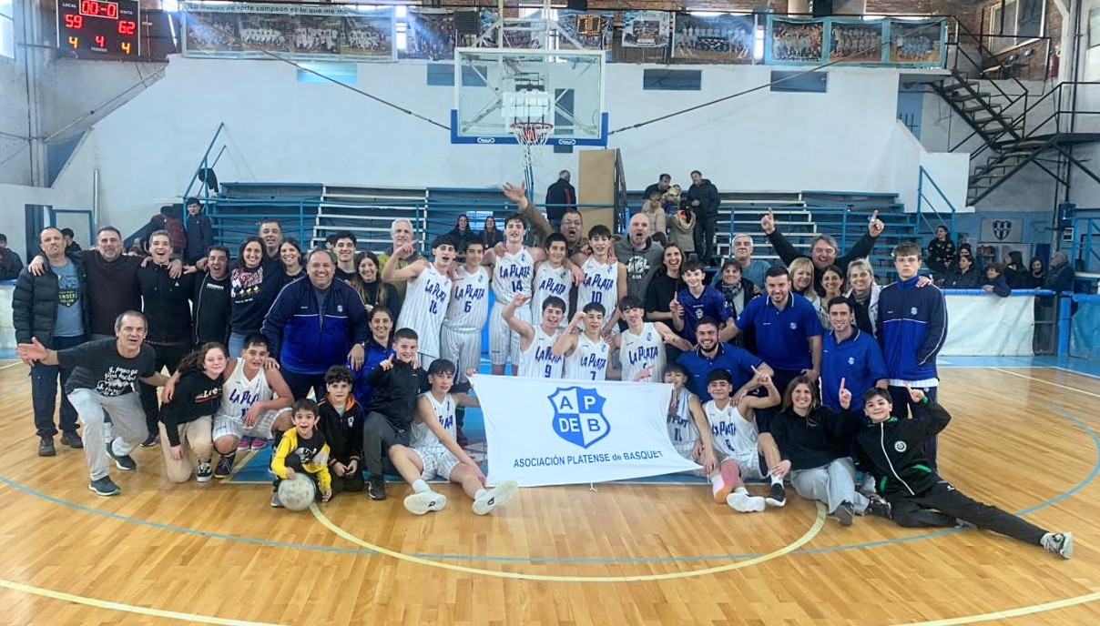 La Plata gritó campeón en el Zonal U15 de Junín