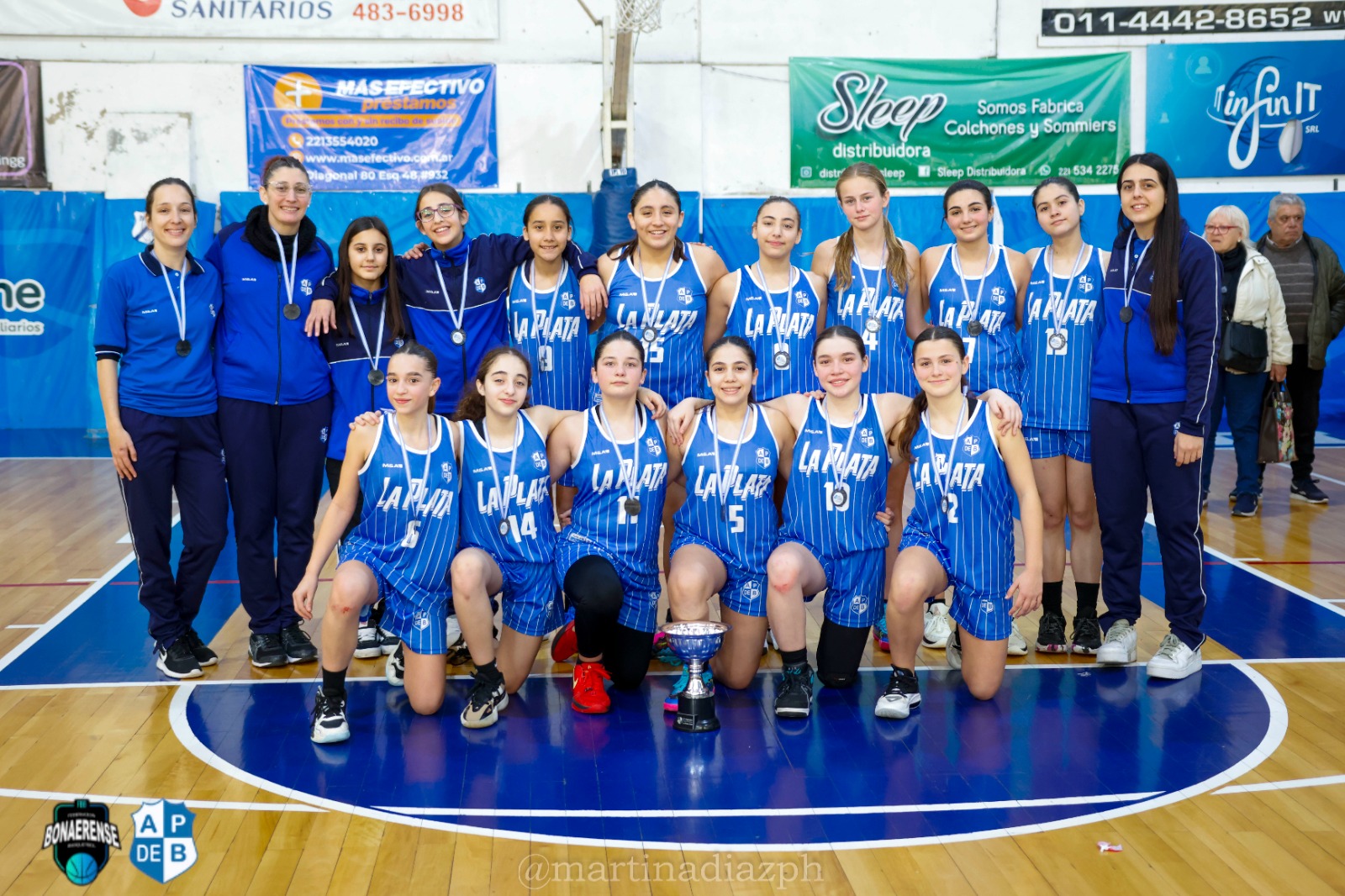 La Plata subcampeón del Zonal U13 femenino: un logro que vale mucho más que una medalla